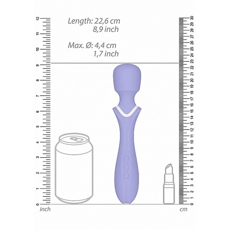 Loveline - Massage Wand - Jiggle - Purple